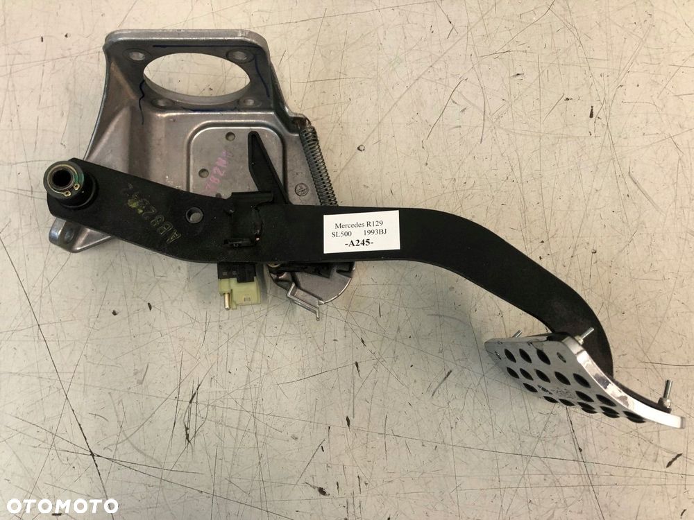 pedał hamulca 1242901019 lewa mercedes r129 sl a245 - 2