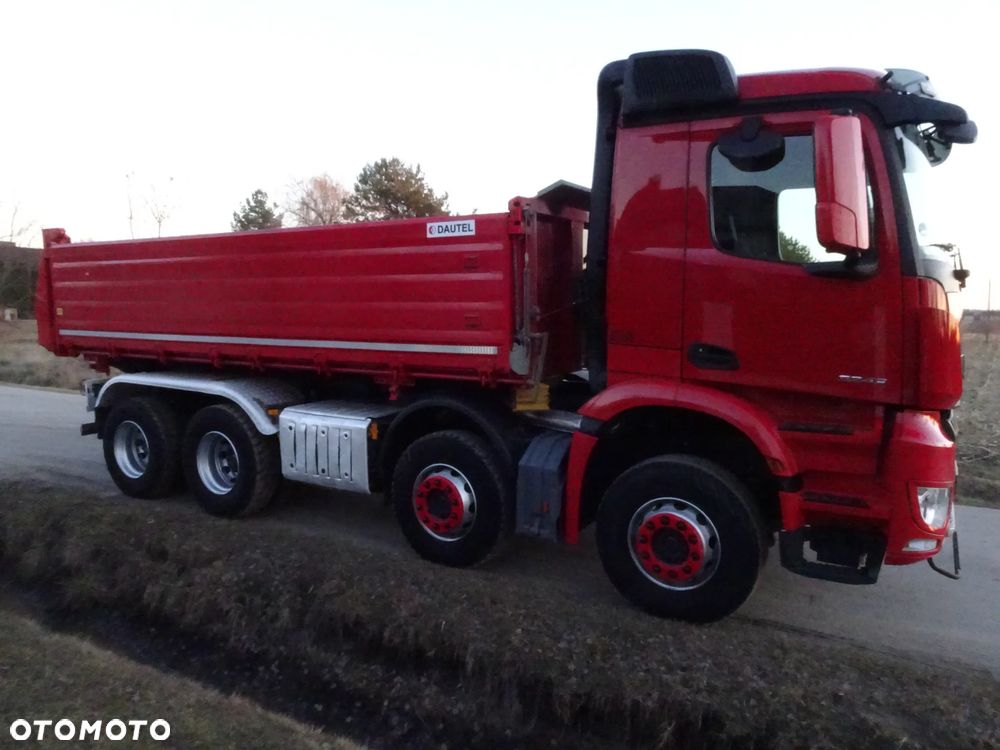 Mercedes-Benz Arocs Hydroburta Dautel Kipper 8x4 idealny stan - 6