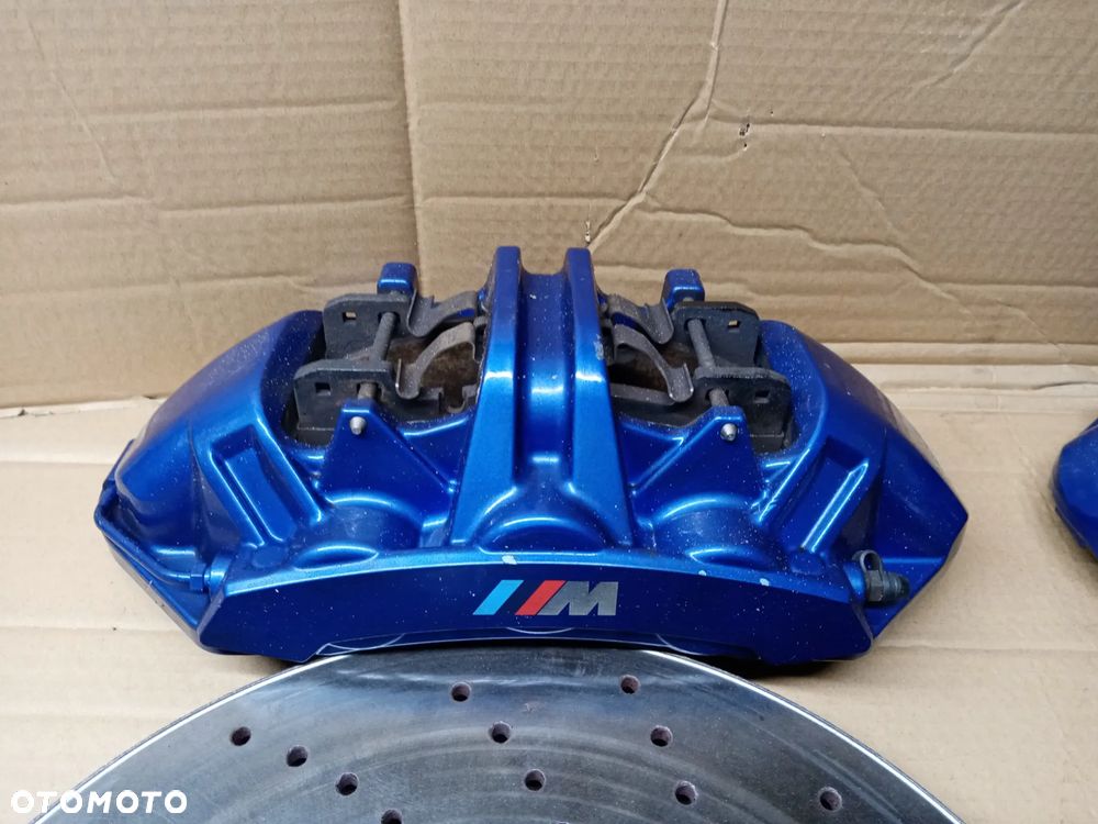 Tarcze hamulcowe przód przednie zaciski komplet BMW M5 G30 F90 4.4 - 4