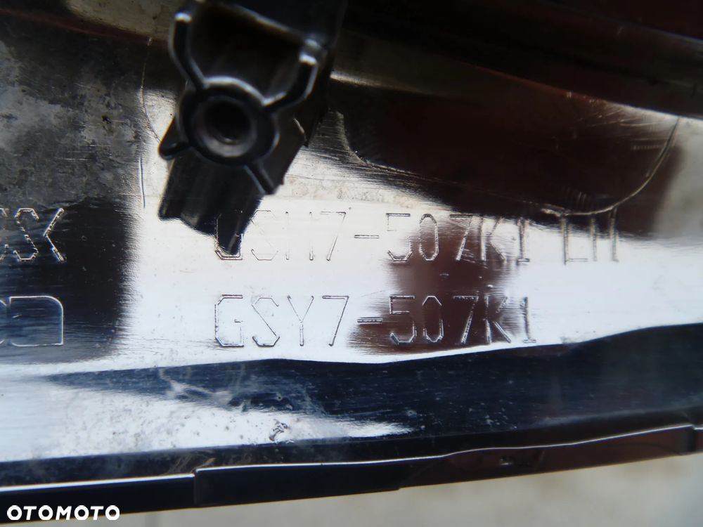 MAZDA 6 GJ LIFT 2018 LISTWA CHROMOWA ATRAPY LEWA GSH7-507K1 - 7