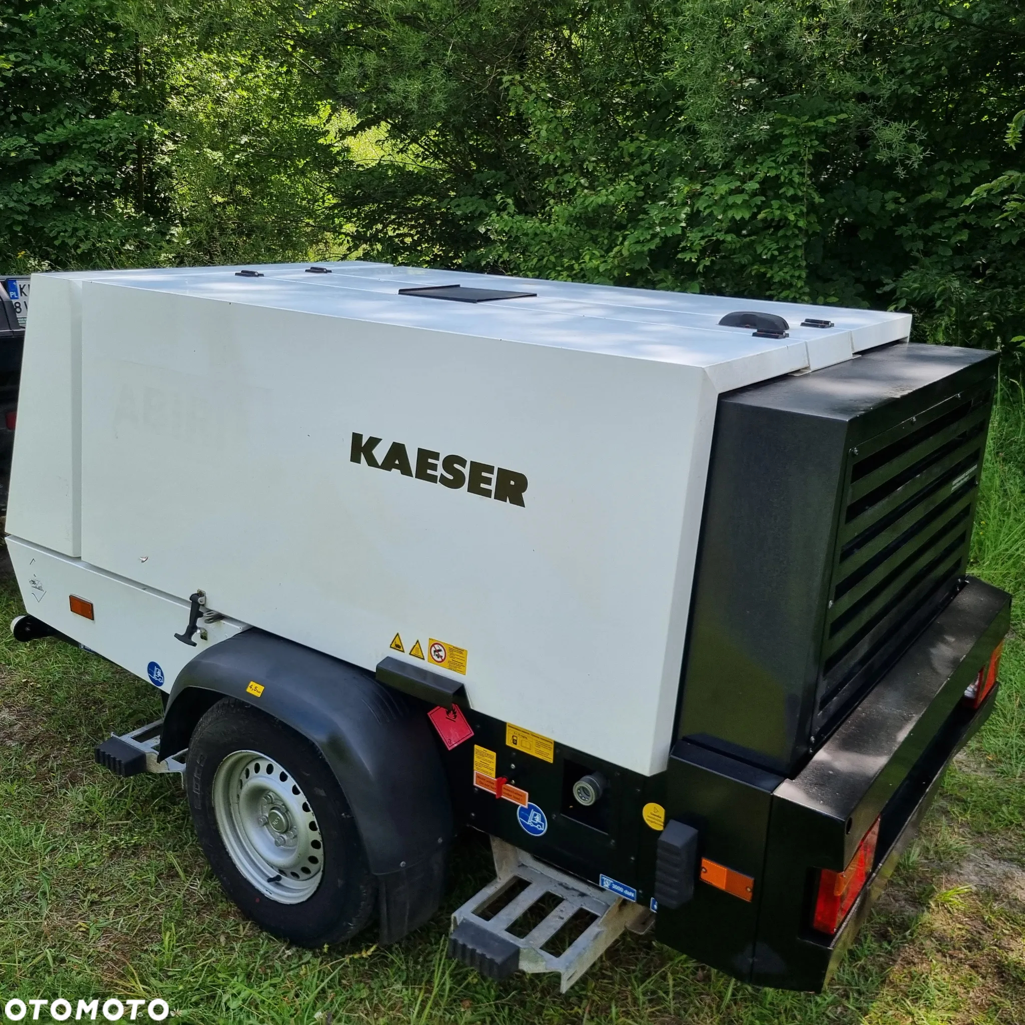 Inny Kompresor KAESER M82 jak Nowy z salonu 2019r z Norwegii 8,5m3 Kubota V3307 - 36