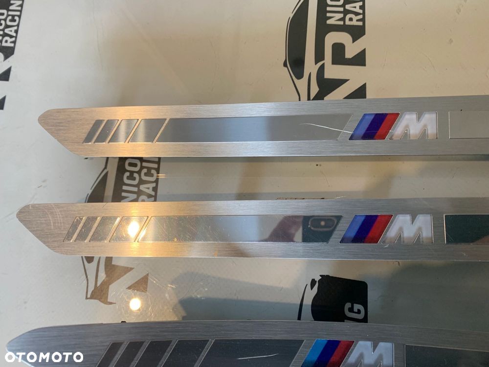 LISTWY NAKŁADKI PROGOWE BMW X5 G05 X5M F95 M-PAKIET LED KOMPLET - 3