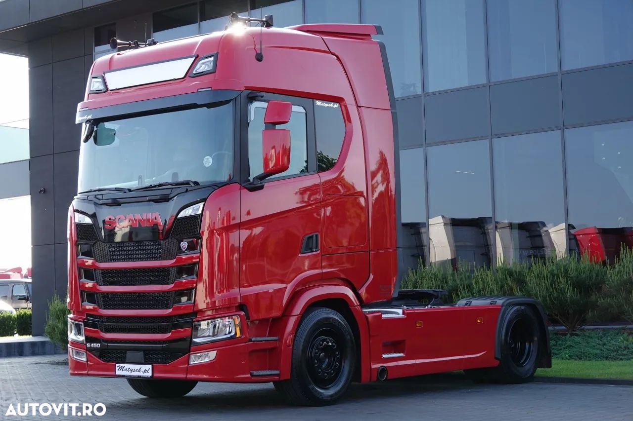 Scania S 450 / RETARDER / I-PARK COOL/ ANVELOPE 100% / EXPRESS / CONTRACTUL DE SERVICE / IMPORTAT - 1
