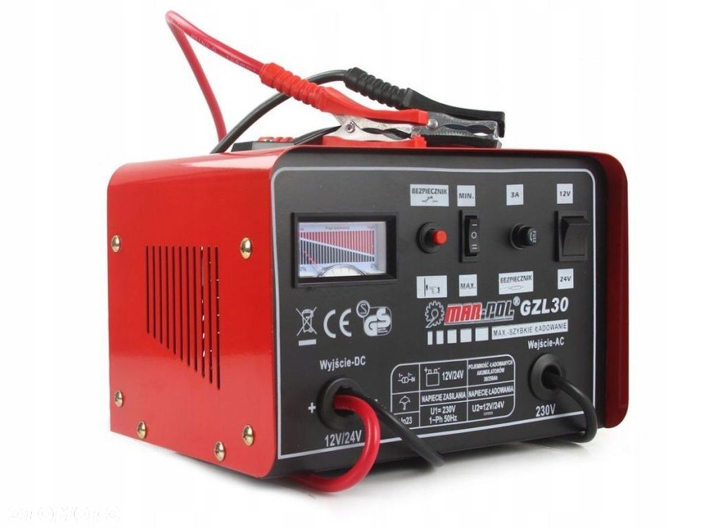 Ładowarka samochodowa 12/24V GZL-30 M82506 PROSTOWNIK - 3