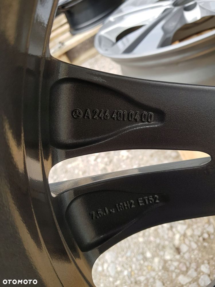 alufelgi a2464010400 mercedes cla gla glb glk 7.5'' x 18'' 5x112 et52 - 9