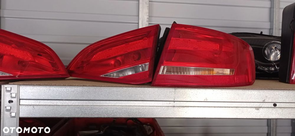 Audi A4 B8 sedan lampa tylna lewa prawa komplet - 2