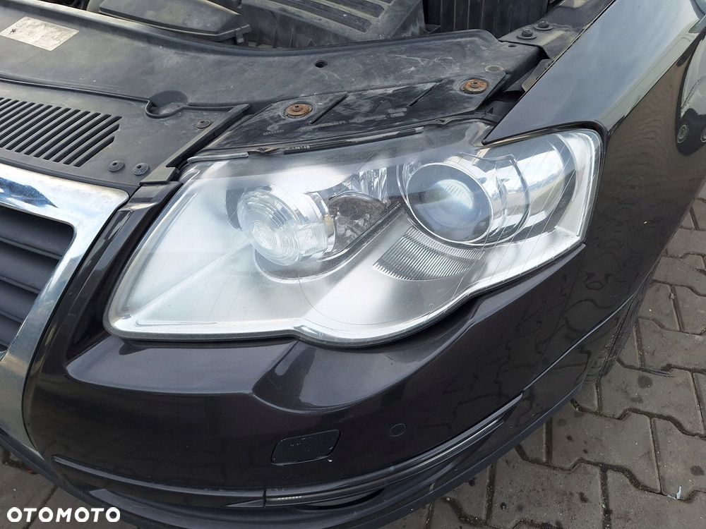 VW VOLKSWAGEN PASSAT B6 3C LAMPA PRZÓD LEWA REFLEKTOR LEWY BI-XENON SKĘTNY - 2