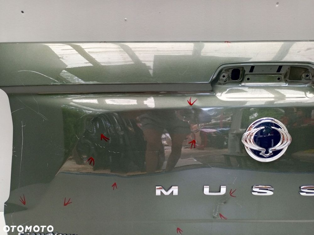 SSANGYONG MUSSO 2018- KLAPA BURTA BAGAŻNIKA TYŁ TYLNA ÷ - 7