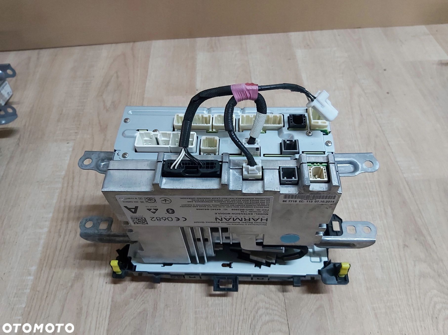 Toyota Yaris III Radio nawigacja GPS moduł nawigacji Harman 6434C-BE2808 - 4