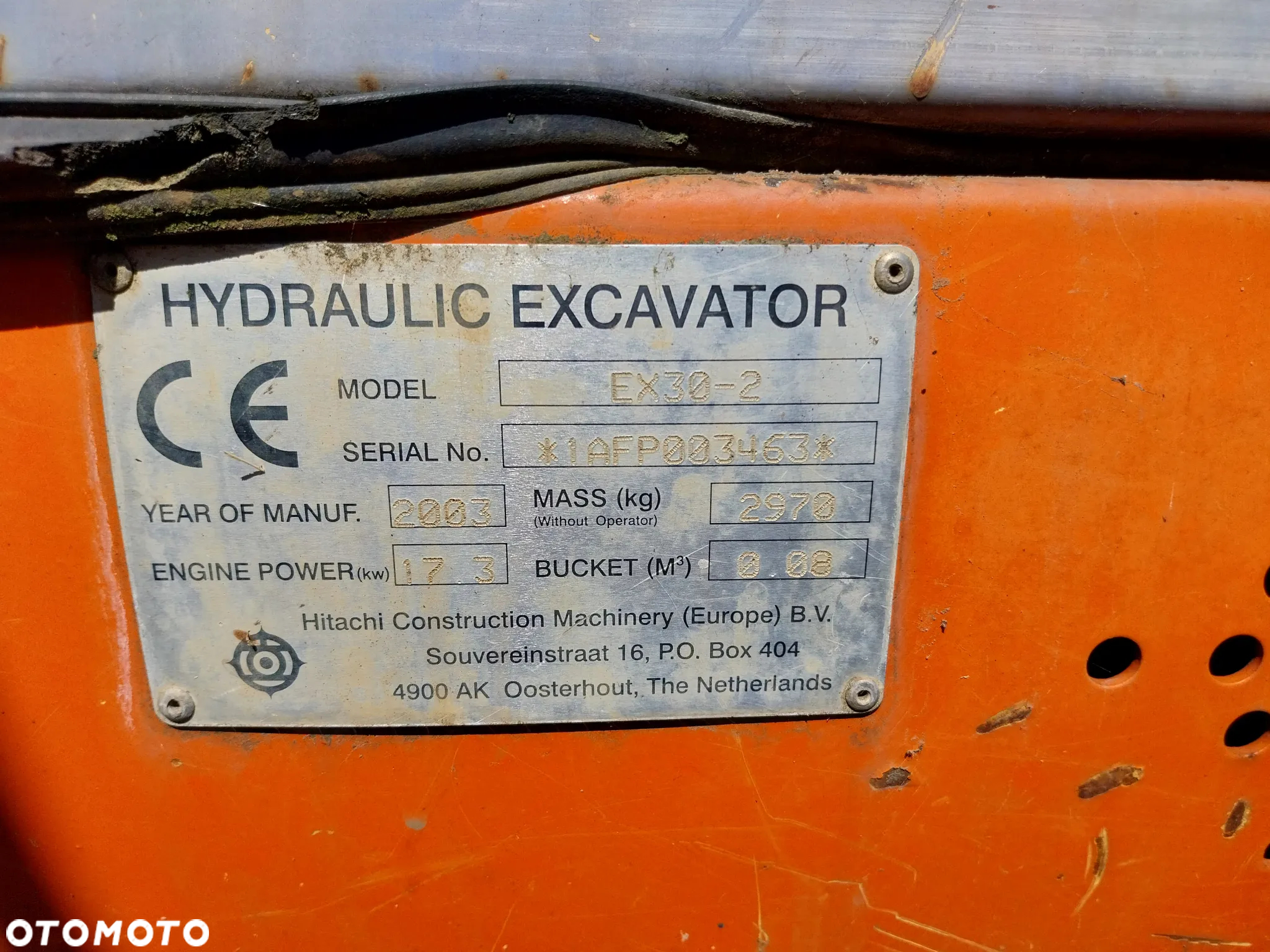 Hitachi EX 30-2 - 8