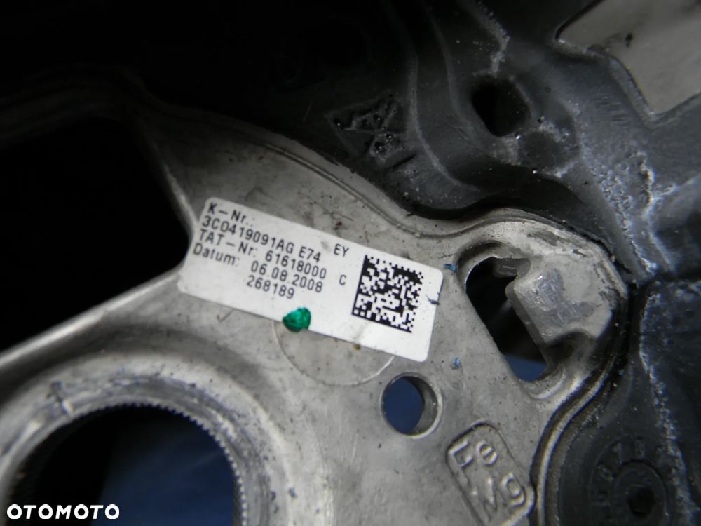 kierownica skórzana skóra VW PASSAT B6 3C0 airbag - 9