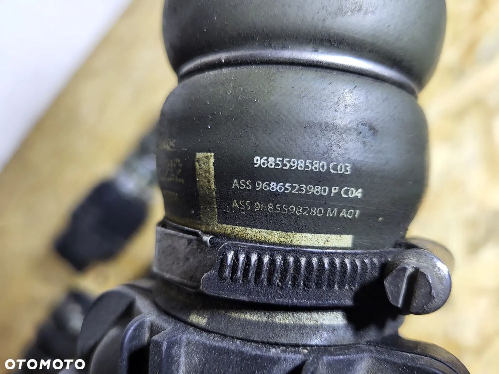 Rura przewód wąż intercoolera Peugeot Citroen - 2