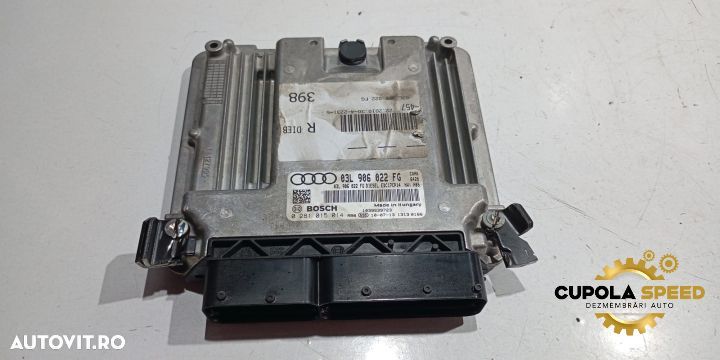 Calculator motor ECU 03L906022FG 0281015014 EDC17CP14 2.0TDI CAH Audi - 1