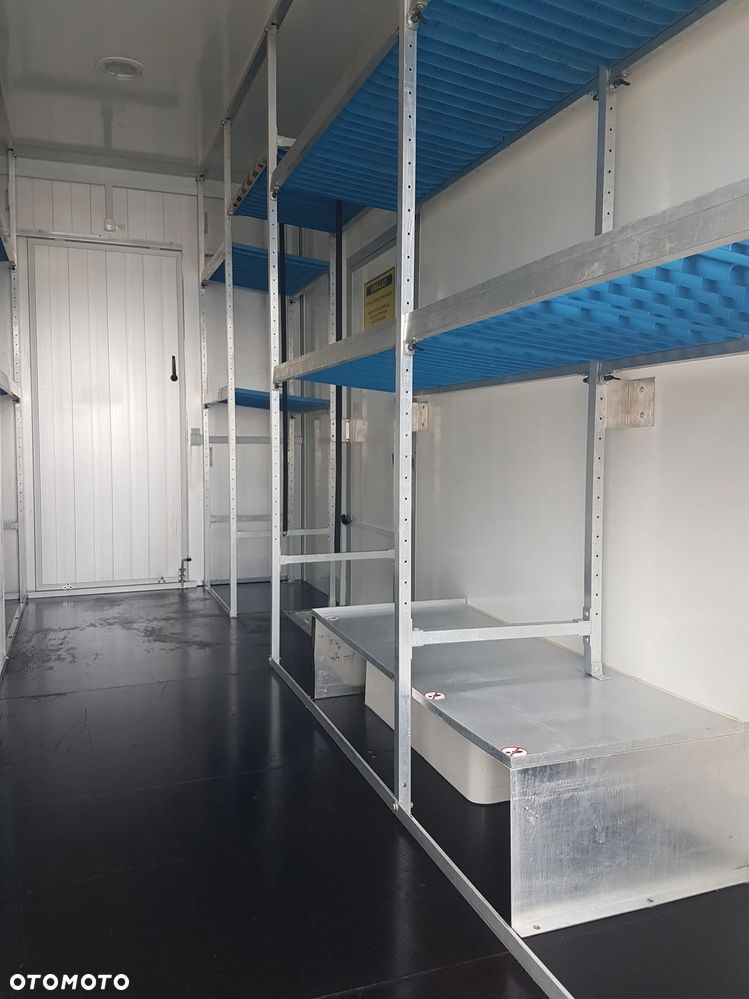 Iveco DAILY KONTENER NISKOPODŁOGOWY 4,43x2,23x2,42 SKLEP FOODTRUCK BAR KLIMA KONIOWÓZ KAMPER - 35