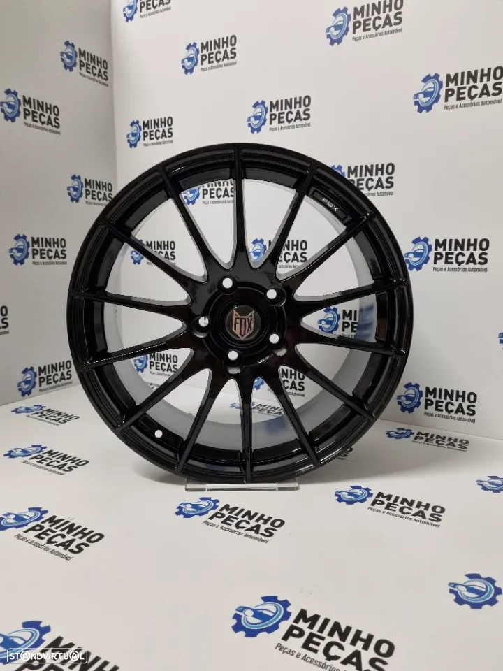 Jantes Fox (FX004) em 18 Preto Brilho (5x120) - 8