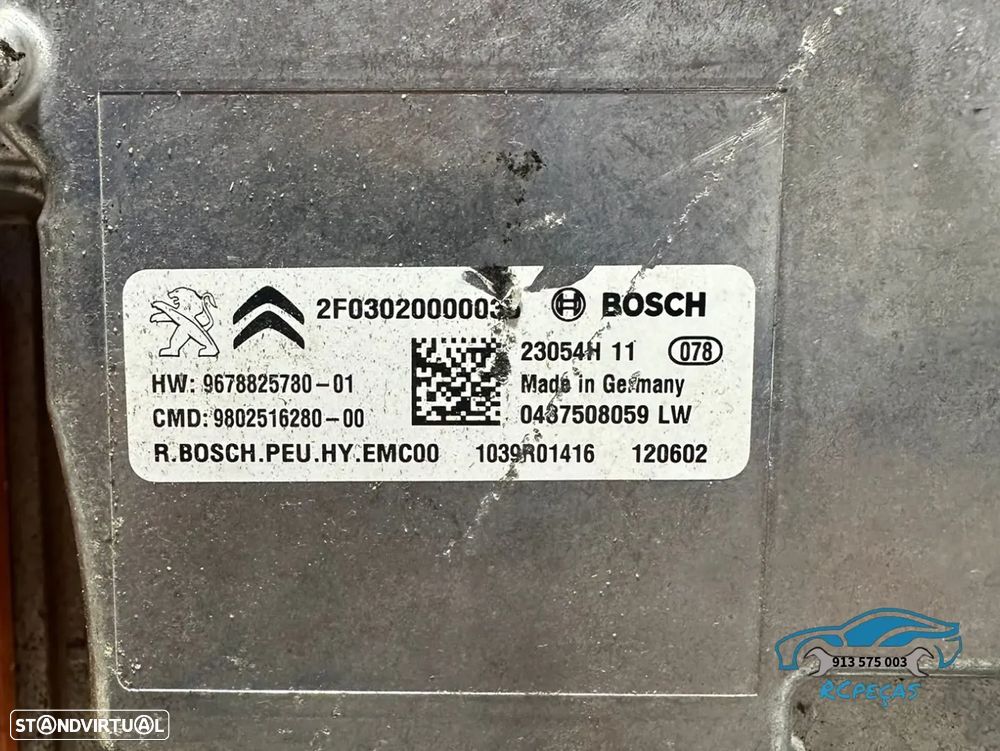 Inversor Conversor Bateria Citroen 508 Hibrido Citroen DS DS5 9802516280 9678825780 - 3