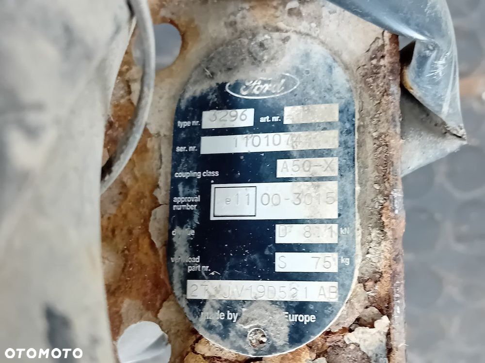 HAK HOLOWNICZY FORD TRANSIT CONNECT 2T1JV19D521AB - 2