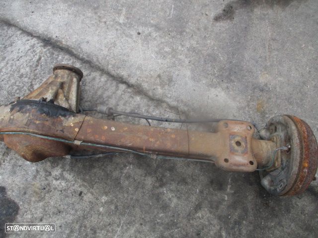 Eixo 86VB4001JG 61VB4025AB FORD TRANSIT L100 1991 2.5D 68CV 4P CINZA TRAS DIFERENCIAL CUBOS COMPLETO - 3