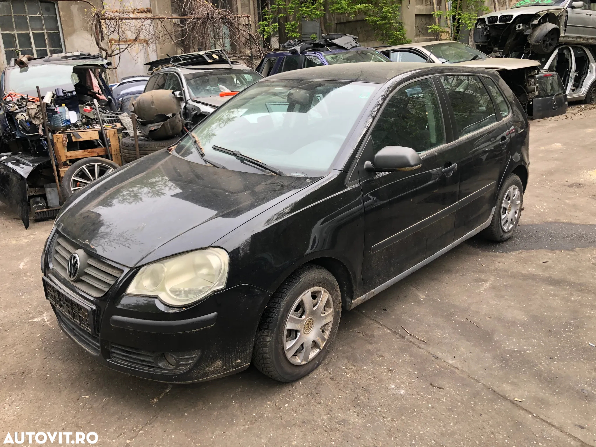 Dezmembrez VW Volkswagen Polo 9N negru 1.2 benzina 2007 - 2