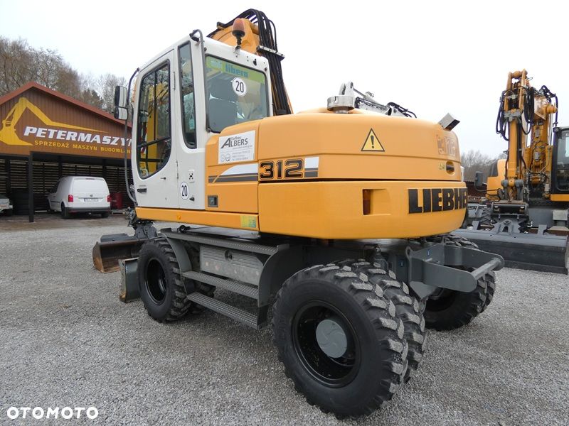 Liebherr A312 Z Niemiec / Wyjątkowy Stan / 2 Łyżki / - 5