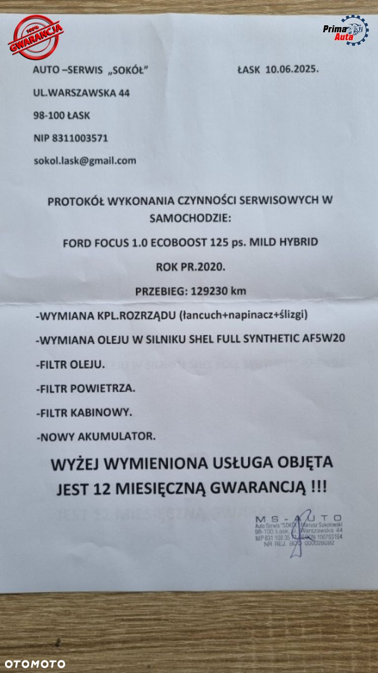 Ford Focus 1.0 EcoBoost Hybrid ST-LINE DESIGN - 18