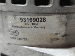 ALTERNADOR OPEL ASTRA H 2005 -93169028 - 7