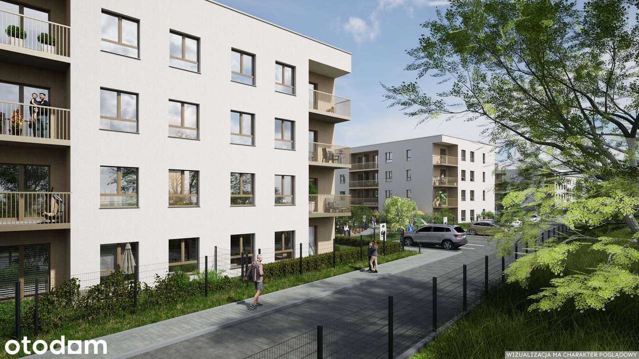 3-pokojowe mieszkanie 55,88 m2 Bezpośrednio - lok. 13