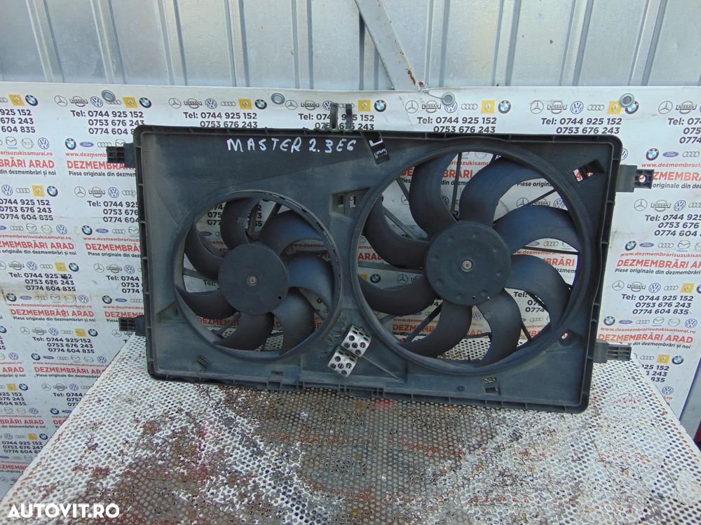Ventilatoare Renault Master 2.3 Opel Movano Nissan nv400 2.3 ventilatoare racire cod 214812564r - 1