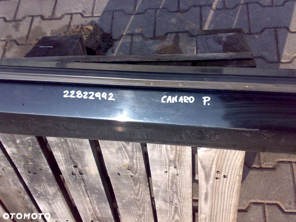 chevrolet camaro v 2009 - 2015 próg listwa nakładka progu prawa bok - 3