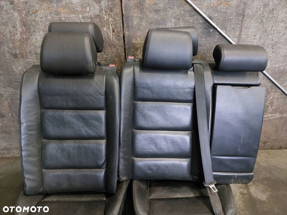 KOMPLET FOTELI LEWY PRAWY PRZÓD + KANAPA TYŁ AUDI A6 C6 - 4