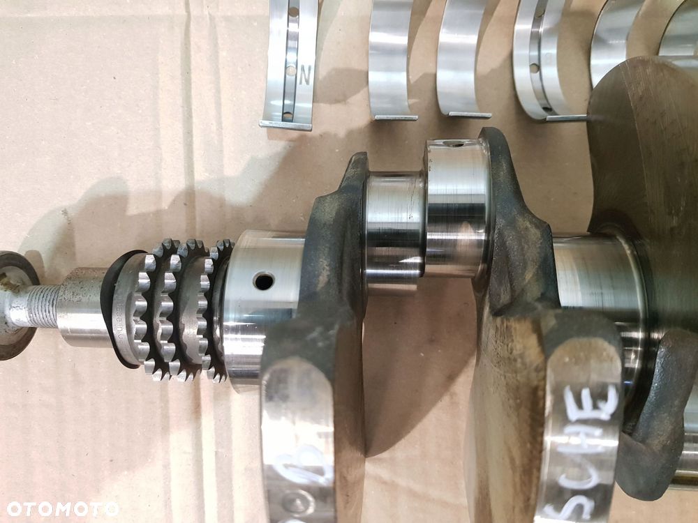 porsche macan 3.6 v6 294kw 400km wał korbowy panewki 946101ar 54tys km - 4