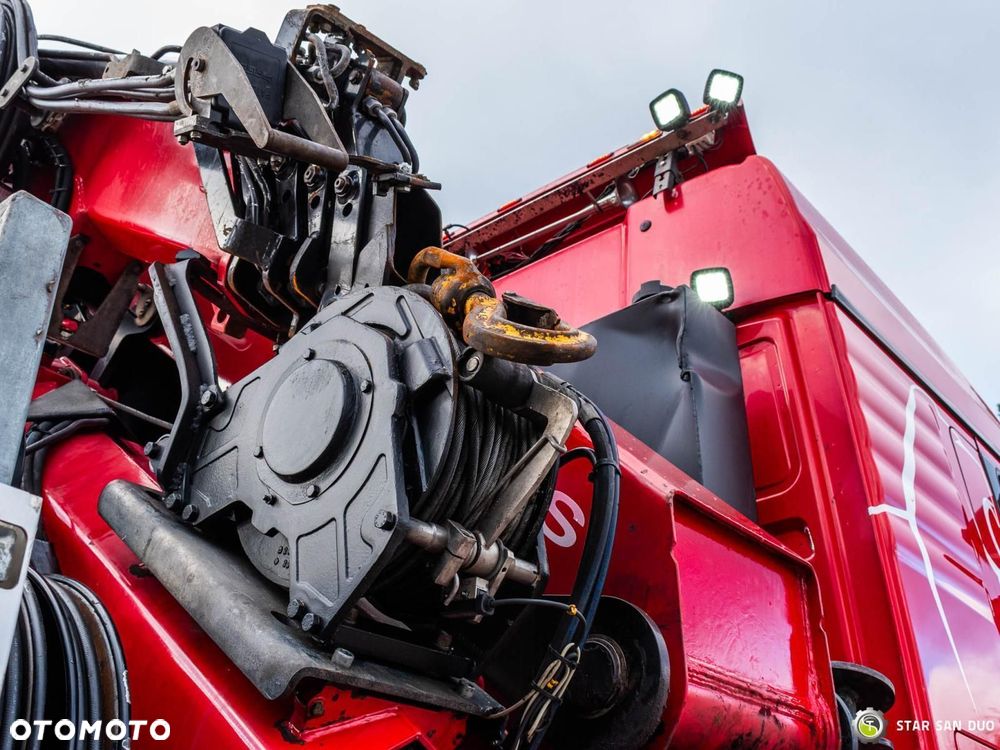 MAN TGX 28.500 6x2 HMF 5020K-RC HDS Fly Jib Żuraw Siodło - 26