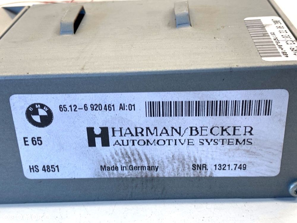 WZMACNIACZ  BMW 5 (E60) 2003 - 2010 530 d 173 kW [235 KM] olej napędowy 2007 - 2009 6920461 - 4