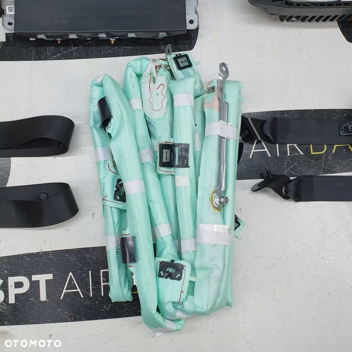 MERCEDES E KLASA W213 W238 DESKA ROZDZIELCZA KONSOLA KOKPIT PULPIT PODUSZKI AIRBAG AIR BAG PASY KIT SET - 12