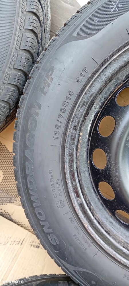 Felgi stalowe z oponami 165/70 R14 4X98 ET35 Fiat Doblo I Lift - 15