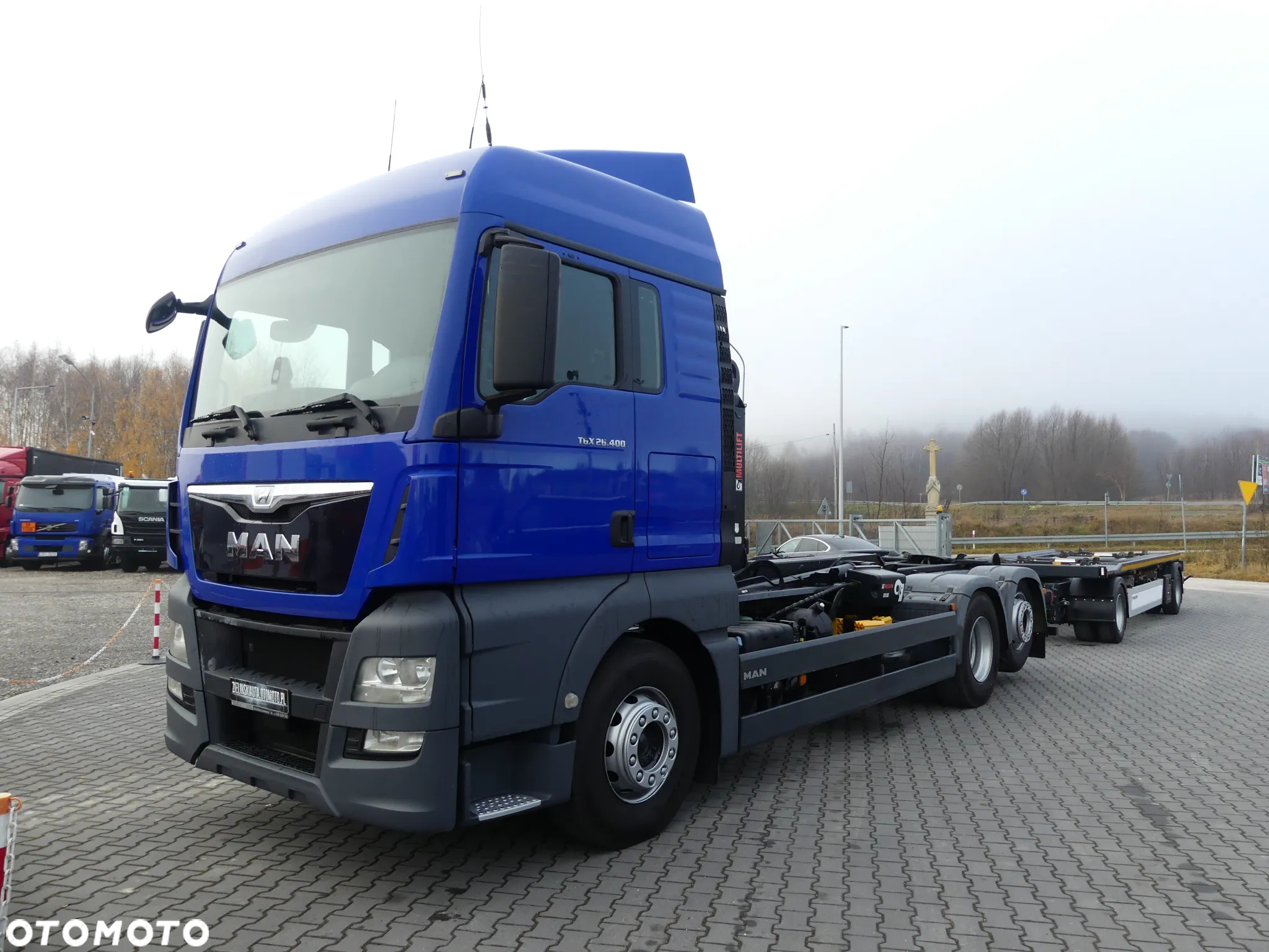 MAN TGX 26.400 / 6x2 / HAKOWIEC + PRZYCZEPA WIELTON 18T / EURO 6 / - 5