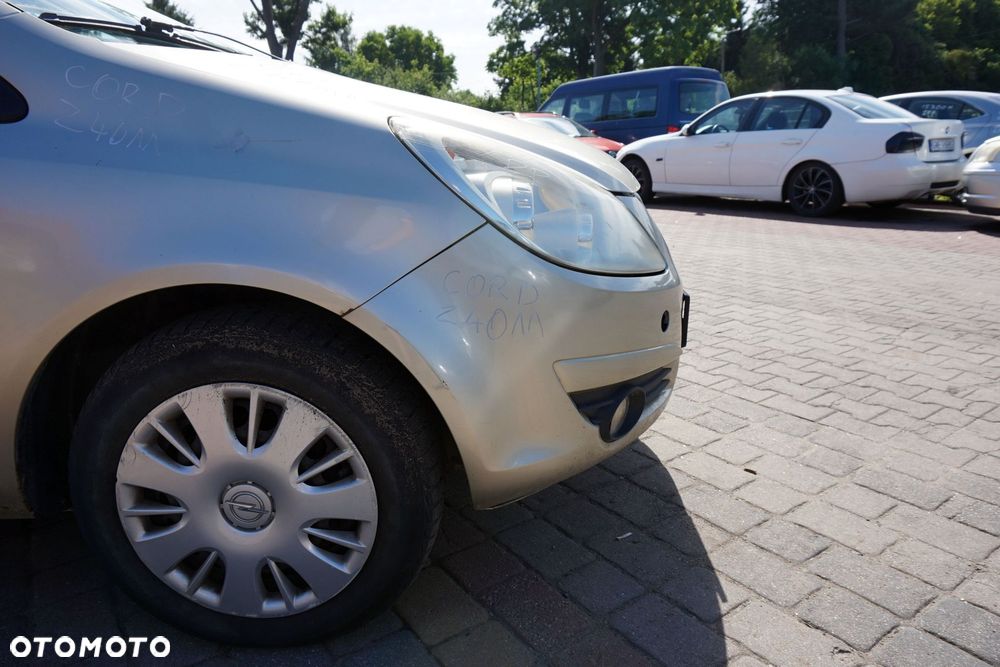 MASKA ZDERZAK BŁOTNIKI LAMPY CORSA D IV Z40M  OPEL 2006-2011 ZŁOTY PRZÓD KOMPLETNY - 30