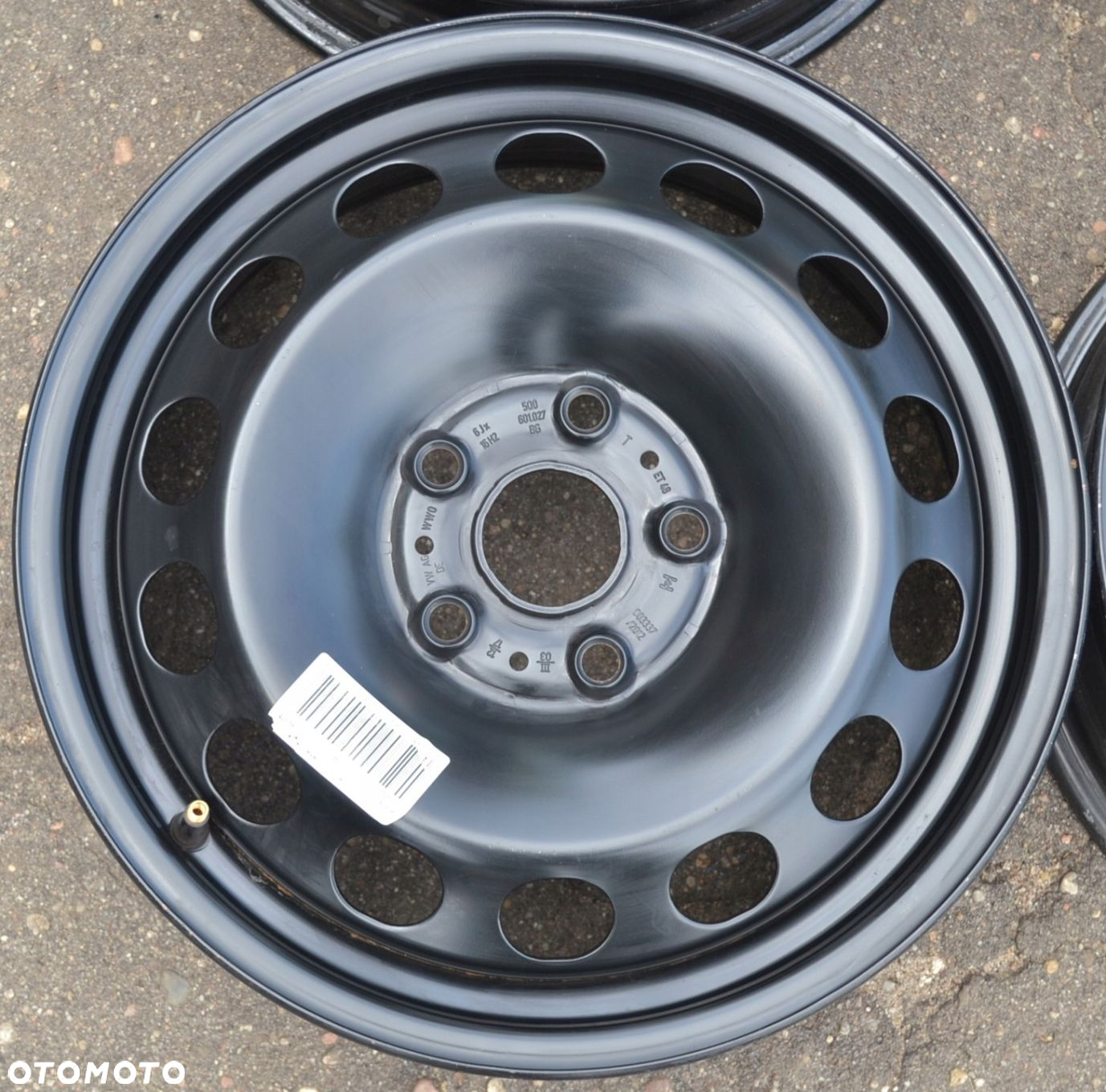 FELGA STALOWA VW SKODA AUDI SEAT 5x112 6J16 ET 48 x1szt F-443 - 4