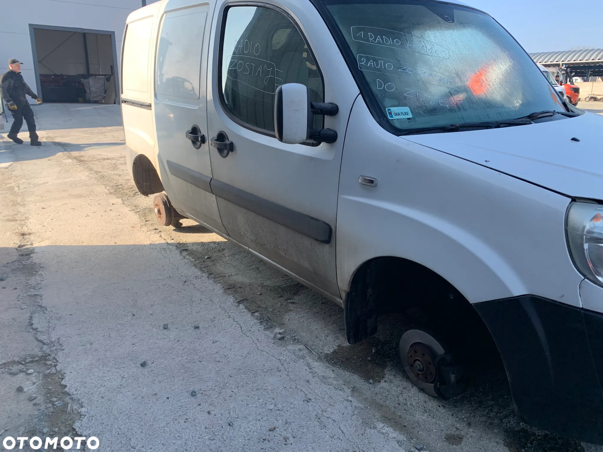 FIAT DOBLO 2008 *SAMOCHÓD NA CZĘŚCI* 270 LAMPA LUSTERKO DRZWI MASKA KLAPA BELKA ZDERZAK BŁOTNIK PRAWA LEWA PRZÓD TYŁ - 5