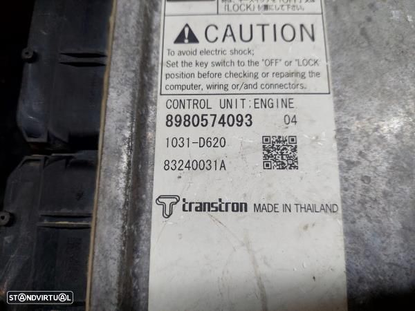 Conjunto Centralina Motor + Ignição Isuzu D-Max I Camião De Plataforma - 2