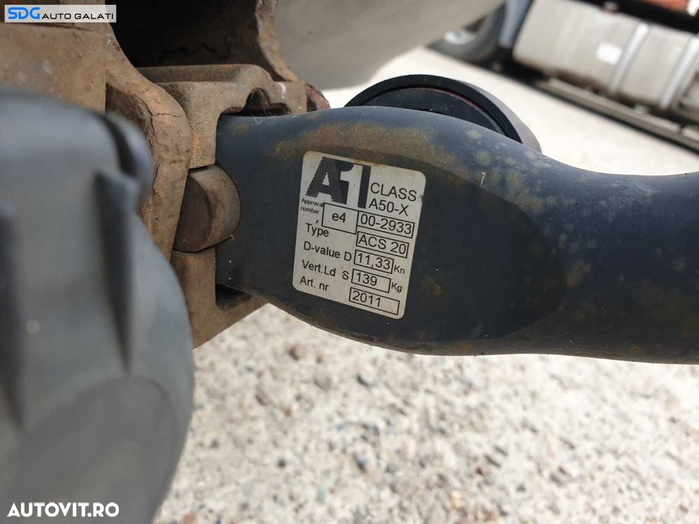 Cui Carlig Detasabil cu Cheie Remorcare Tractare Volkswagen Golf 5 Hatchback 2004 - 2008 - 3