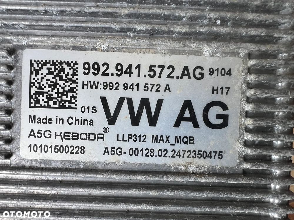 PRZETWORNICA MODUŁ LED ID.4 TIGUAN T7 ARTEON 992941572AG - 3