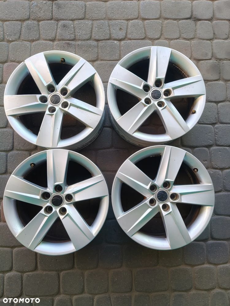 ALUFELGI ORYG. SKODA - 5x100 7Jx16 ET46 - GOLF IV IBIZA FABIA ROOMSTER - 1