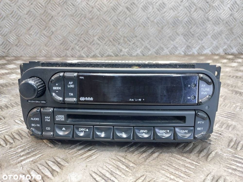 RADIO ODTWARZACZ CHRYSLER GRAND VOYAGER IV P05091610AB - 1