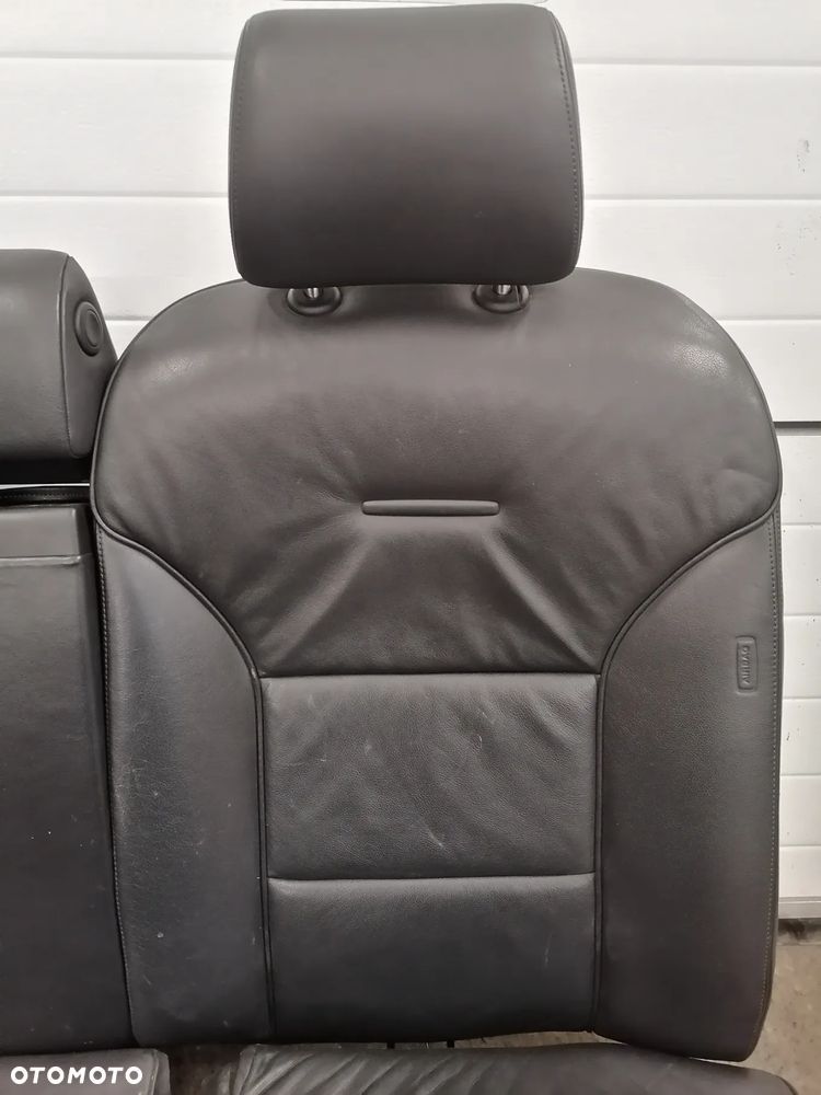 Fotele Kanapa Boczki Skóra Skórzany Czarna Audi A8 D3 EU Na Elementy - 24