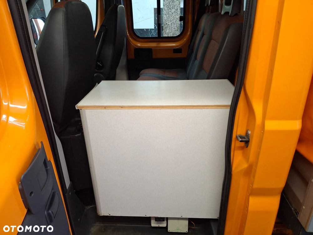 Fiat Ducato Doka Brygadówka Skrzynia Plandeka Oświetlenie Ostrzegawcze Pomarańczowy Służba Drogowa Autostradowa Hak 2010 Rok Ogrzewanie Postojowe Webasto - 23