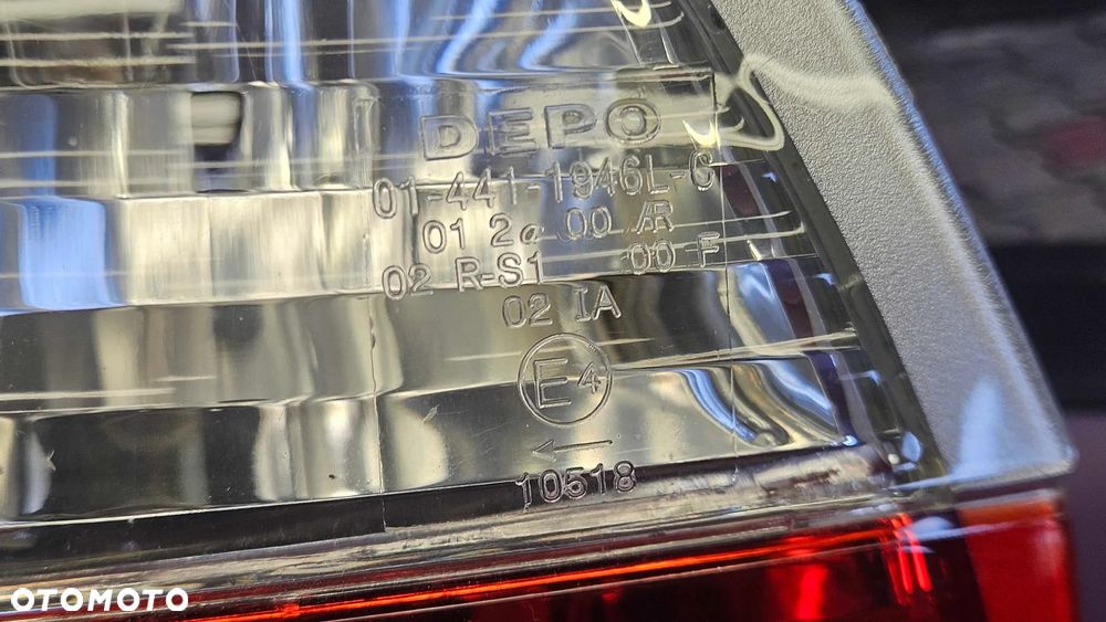 Lampa Lampy Tyl Tylne Lewa Prawa Komplet AUDI A4 B6 Sedan Depo - 8