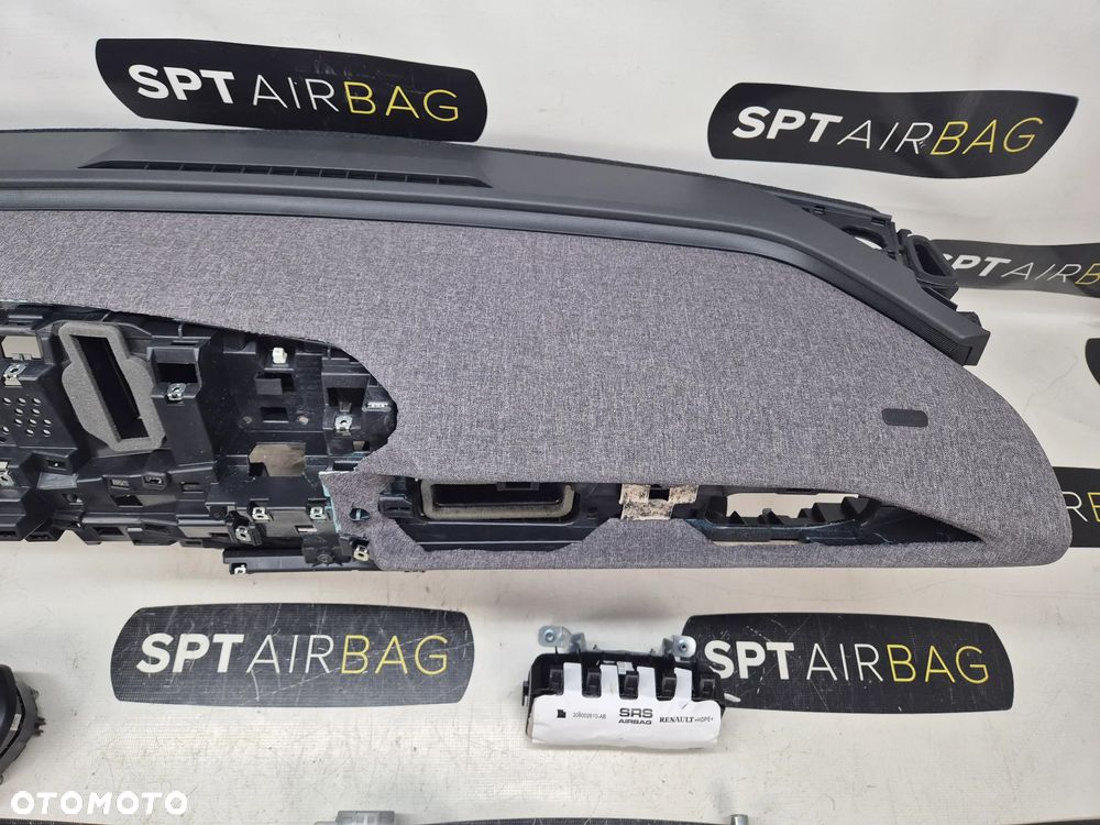 RENAULT MEGANE V 5 E-TECH DESKA ROZDZIELCZA KONSOLA KOKPIT PULPIT PODUSZKI AIRBAG AIR BAG PASY KIT SET - 5