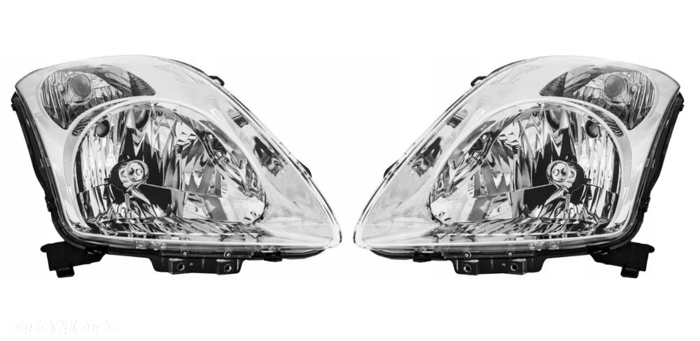 SUZUKI SWIFT 2005-2010 REFLEKTOR LAMPA PRZEDNIA PRZÓD H4 PRAWA LEWA EU
