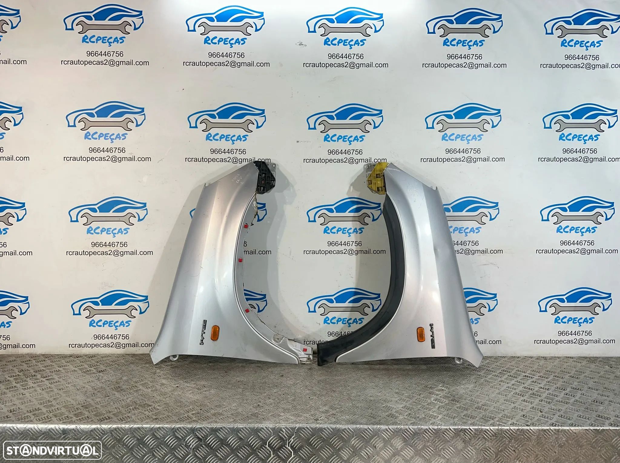 .Conjunto Guardalamas Frente Frontal Esquerdo Direito Honda CRV MK2 RD4 RD5 RD6 RD7 RD8 RD9 2001 - 2006 - 1